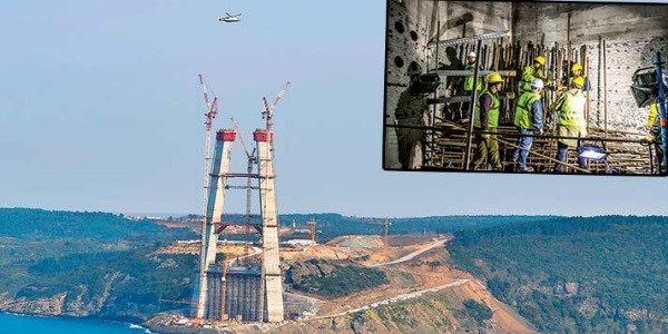 Köprünün ayakları ağustosta bitiyor