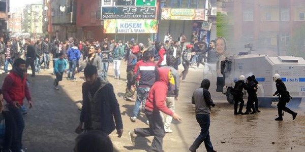 Doğubayazıt'ta izinsiz gösteri: 3 polis yaralı
