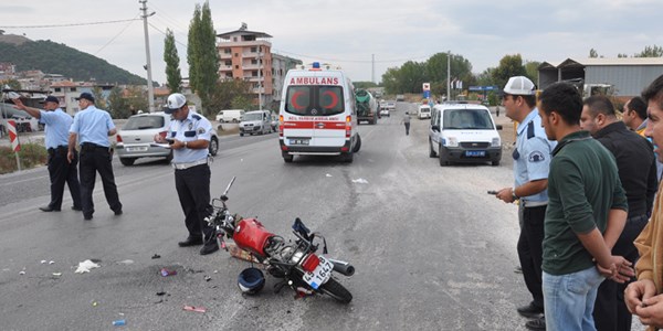 Trafik kazaları, 2013'te yüzde 11,3 azaldı