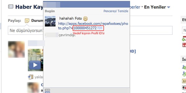 Facebook'ta yeni virüs