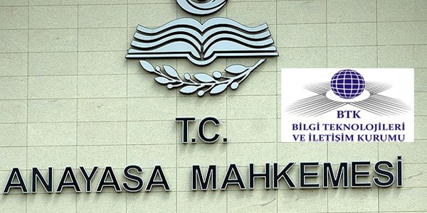 AYM'den BTK düzenlemesine iptal