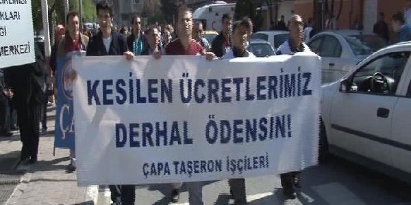 İÜ Tıp Fakültesi taşeron işçileri iş bıraktı!