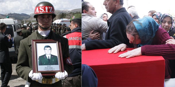 Şehit astsubay son yolculuğuna uğurlandı