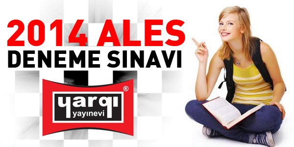 2014 ALES deneme sınavının cevapları