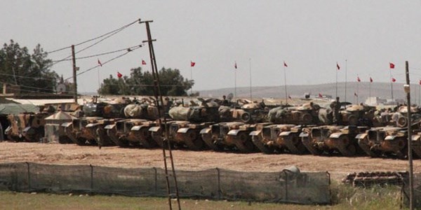 Suriye sınırında askeri hareketlilik