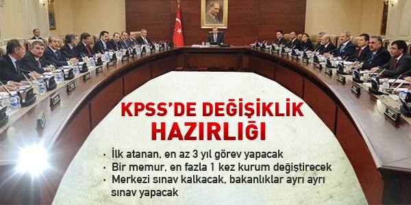 KPSS'de değişiklik hazırlığı/ Video