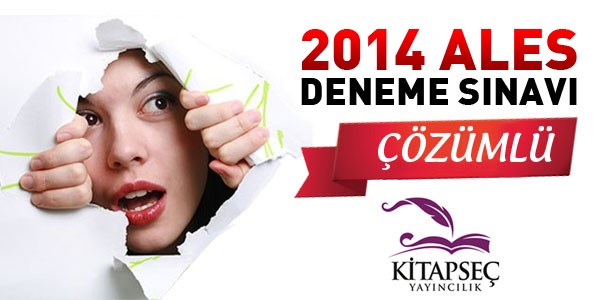 2014 ALES deneme sınavının çözümleri