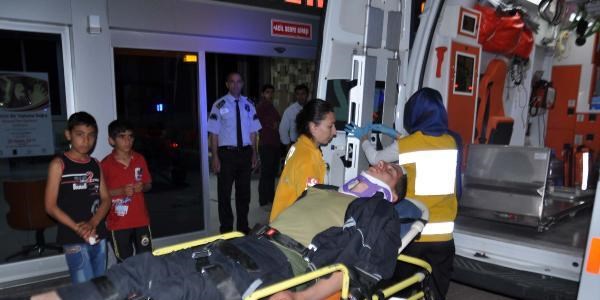 E�itim g�ren asker d��erek yaraland�