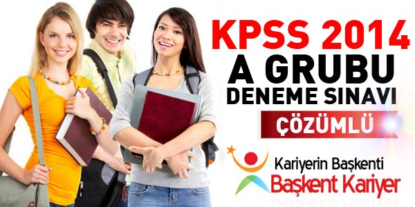 2014 KPSS A deneme sınavının çözümleri