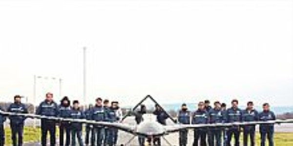 Yerli �HA, g�klerdeki ilk s�nav�ndan ge�ti