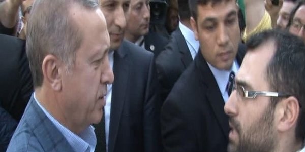 Hastane çıkışında Erdoğan'ı güldüren diyalog