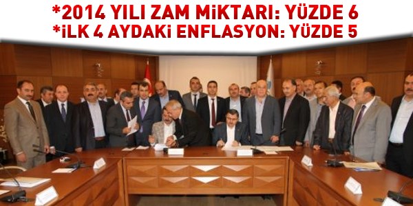 İlk dört aydaki enflasyon yüzde 5