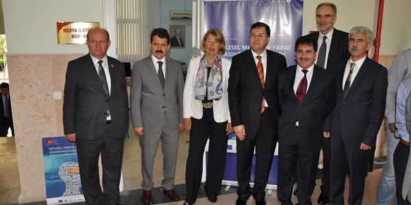 İlk medya iletişim bürosu Adana Adliyesi'nde açıldı