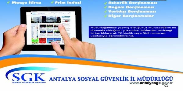 SGK'ya dünyanın her yerinden ücretsiz ulaşılacak