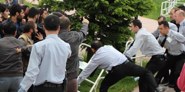 Abant �zzet Baysal �niversitesi'nde Soma gerginli�i