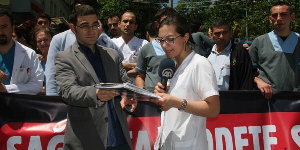 İstanbul Tabip Odası'ndan 'Şiddet' protestosu