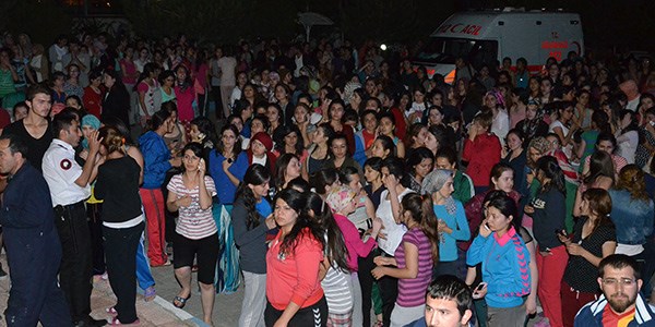 Kız öğrenci yurdunda bıçaklı saldırı/ Video