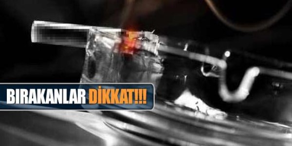 Sigaray� b�rakanlar ilk 6 aya dikkat etmeli