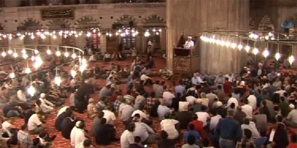 Miraç Kandili'nde camiler doldu taştı