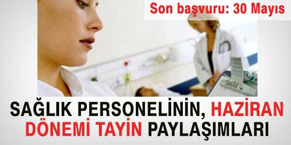 Sağlık personeli, tayinleri konuşuyor