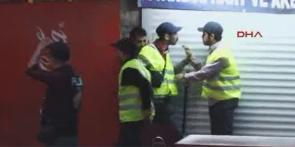 Polis, polise engel oldu/Video