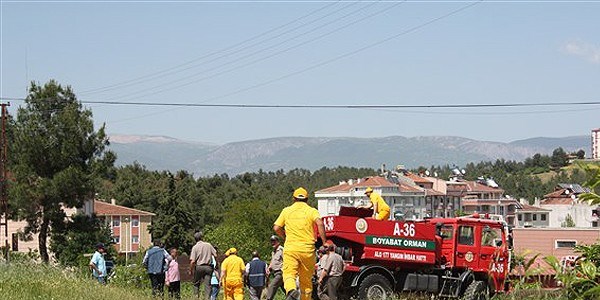 Yangın'da 31 ev kullanılamaz hale geldi