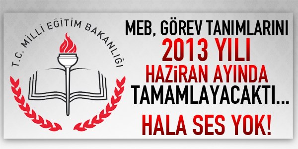 MEB, görev tanımları ne oldu?