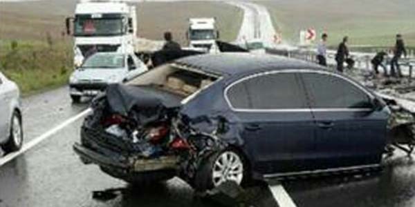 Milletvekili, trafik kazası geçirdi