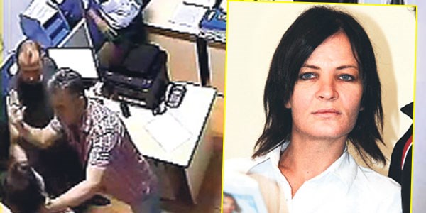 Dövülen kadına 8, polislere 1 yıl ceza