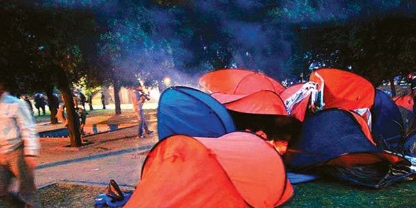 Gezi'de çadırları yaktıran isim...