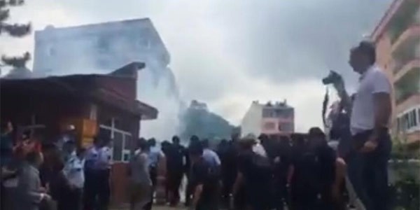 Giresun'da tehlikeli gerginlik