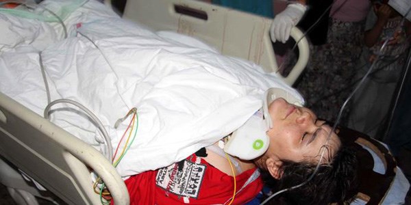 Hastanenin 3'üncü katından atladı