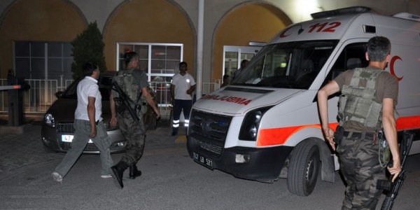 Mardin'de 1 polis yaraland
