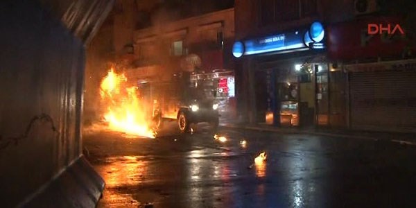 Okmeydanı'nda polis müdahalesi/ Video
