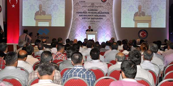 DPB, 205 üst yöneticiye eğitim verdi