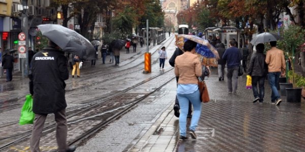 Yağışlar devam ediyor-Haritalı