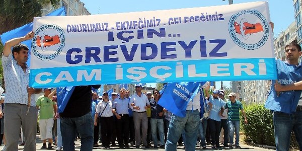 Şişecam işçilerinin grevi devam edecek