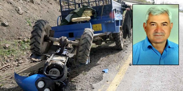 Muhtar ve azası trafik kazasında öldü