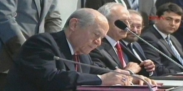 5 partiden çatı deklarasyonu