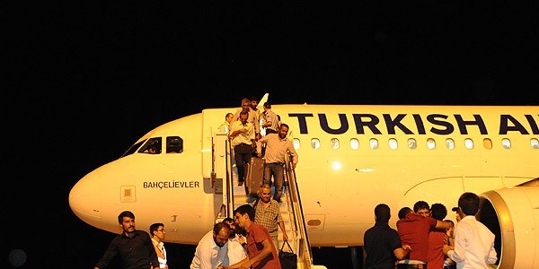 Türk şöförler Şanlıurfa'ya getirildi