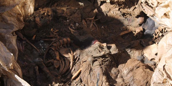 Kato Da'nda toplu mezar bulundu