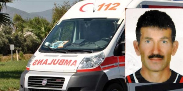 2 kişiden kaçarken ambulansın altında öldü