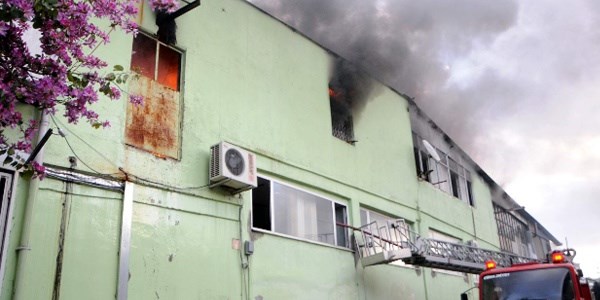 TMO ambar�nda yang�n