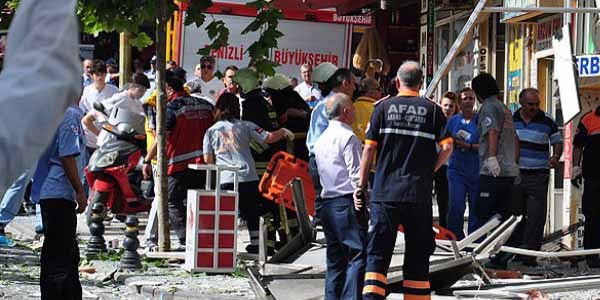 Denizli'de doğalgaz patlaması: 1 ölü, 20 yaralı