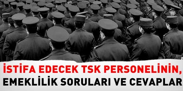 stifa edecek TSK Personelinin sorular ve cevaplar