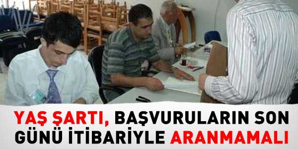 Danıştay: Yaş şartı, atama sırasında aranmalı