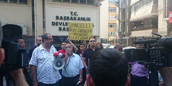DPB önündeki EKPSS eyleminde son durum