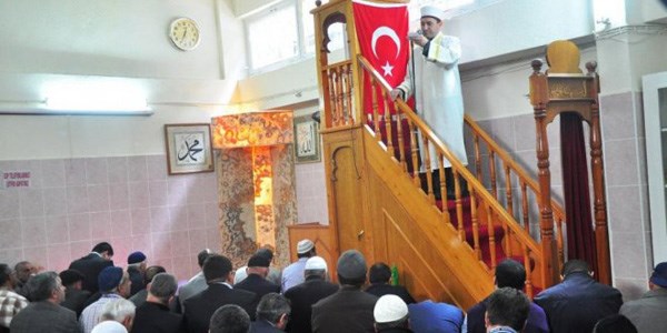 Gazze i�in hutbe okundu