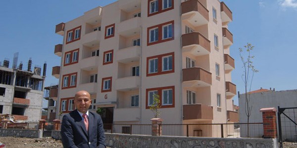 Bayram parasıyla madencilere daire