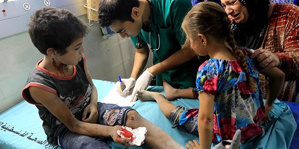 Hastaneye her an onlarca �l� ve yaral� getiriliyor